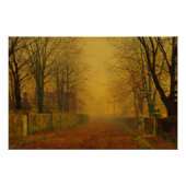 Atkinson Grimshaw Evening Glow CC0539 Poster (Voorkant)