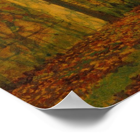 Atkinson Grimshaw Evening glow CC0870 Standard Poster (Hoek)