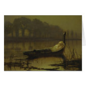 Atkinson Grimshaw Lady of Shalott CC0536 Card (Voorkant Horizontaal)