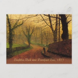 Atkinson Grimshaw Stapleton Park 1877 CC0083 Briefkaart