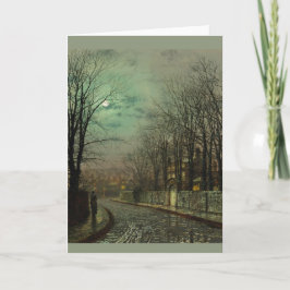 Atkinson Grimshaw Tryst CC0610 Wenskaart Kaart