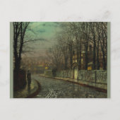 Atkinson Grimshaw Tryst CC0611 Briefkaart (Voorkant)