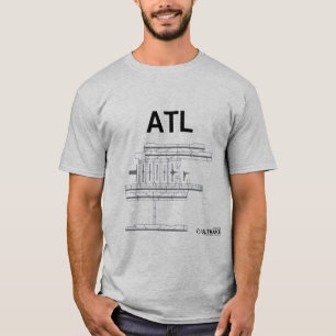 ATL Airport Layout T-Shirt