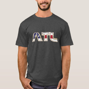 ATL American vlag T-shirt