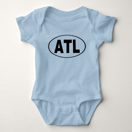 ATL Atlanta Georgia Romper (Voorkant)
