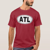ATL Atlanta Georgia T-shirt (Voorkant)