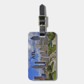 ATL-bagagelabel. Bagagelabel (Voorkant verticaal)