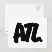 ATL Letters Briefkaart (Voorkant / Achterkant)