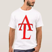 ATL Red Logo White T-shirt (Voorkant)