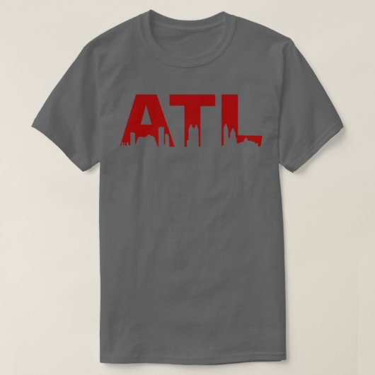ATL Rood T-shirt (Design voorkant)