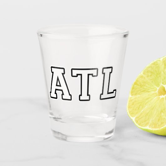 ATL SHOT GLAS (Voorkant)
