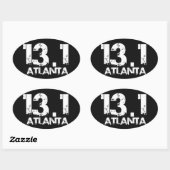 Atlanta 13.1 halve marathon Sticker (Vel)