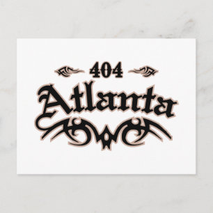 Atlanta 404 briefkaart