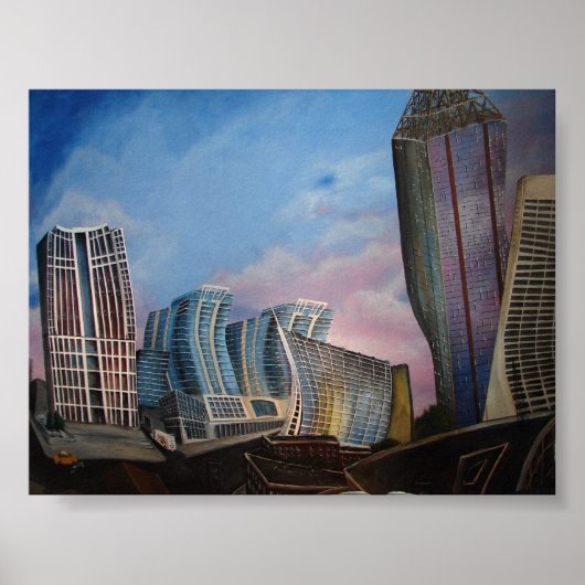 Atlanta - A - Skew Poster (Voorkant)