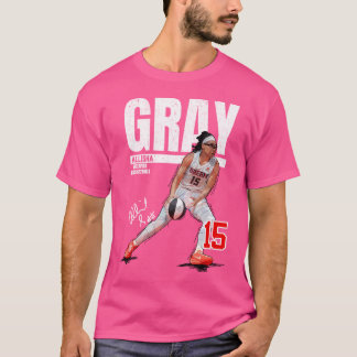 Atlanta Allisha Gray 15 Cartoon Vrouwen Basketbal T-shirt