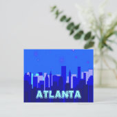 Atlanta ansichtkaart briefkaart (Staand voorkant)