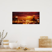 Atlanta at Dusk Poster (Keuken)