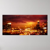 Atlanta at Dusk Poster (Voorkant)