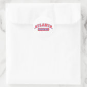 Atlanta Athletic Ronde Sticker (Tas)