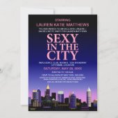 Atlanta Bachelorette Movie Poster Party Kaart (Voorkant)