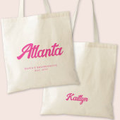 Atlanta Bachelorette Party Gepersonaliseerd Tas
