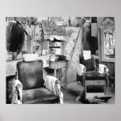 Atlanta Barber Shop, 1936. foto Poster (Voorkant)