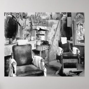 Atlanta Barber Shop, 1936. foto Poster