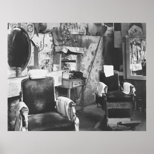 Atlanta Barber Shop: 1936 Poster (Voorkant)