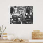 Atlanta Barber Shop: 1936 Poster (Keuken)