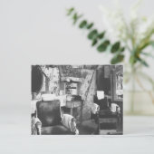 Atlanta Barber Shop, jaren '30 Briefkaart (Staand voorkant)