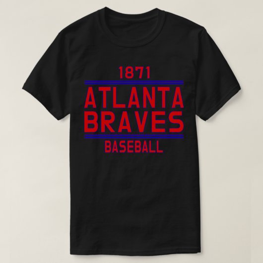 Atlanta Baseball 1871 Classic TShirt (Design voorkant)