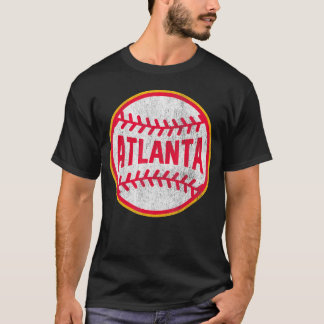 Atlanta Baseball Throwback T-shirt