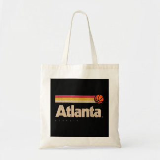 Atlanta Basketball B-Ball City Georgia Retro Atlan Tote Bag