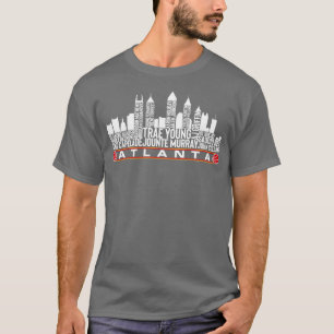 Atlanta Basketbalteam 23 speler Roster Atlanta C T-shirt