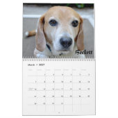 Atlanta Beagle Rescue 2016 Calendar Kalender (Mar 2027)