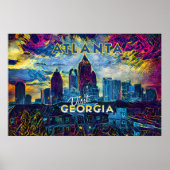 Atlanta, bezoek Georgia... Poster (Voorkant)