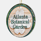 Atlanta Botanical Garden-kerstversiering Keramisch Ornament (Links)