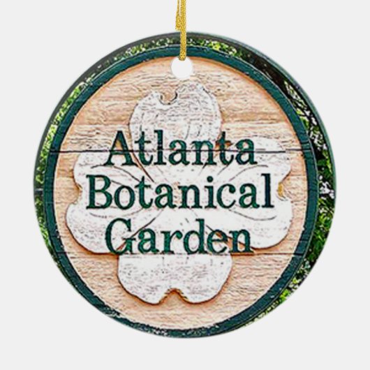 Atlanta Botanical Garden Ornament (Achterkant)