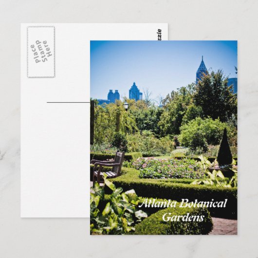 Atlanta Botanical Gardens Briefkaart (Voorkant / Achterkant)