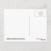 Atlanta Botanical Gardens Briefkaart (Achterkant)