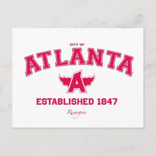 Atlanta Briefkaart (Voorkant)