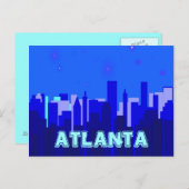Atlanta Briefkaart (Voorkant / Achterkant)