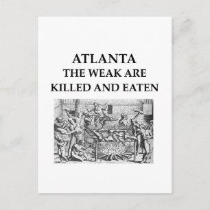 atlanta briefkaart