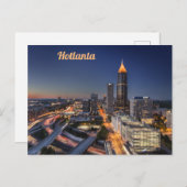 Atlanta Briefkaart (Voorkant / Achterkant)
