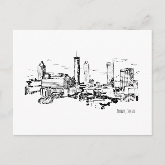 Atlanta Briefkaart (Voorkant)