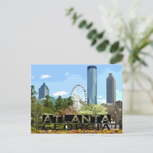 Atlanta Briefkaart (Staand voorkant)
