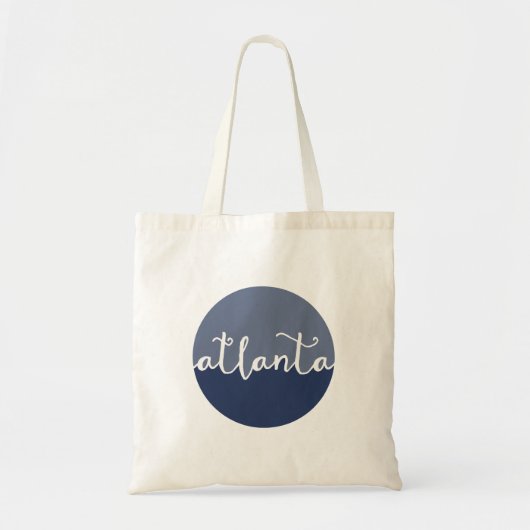 Atlanta canvas tas | handboekblauw (Voorkant)