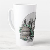 Atlanta City Georgia Verenigde Staten Latte Mok (Linkerhoek)