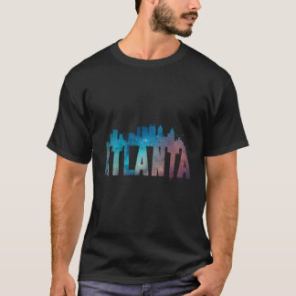 Atlanta City Skyline Ga Pride Vakantie Sou T-shirt
