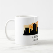 Atlanta City Skyline Map Coordinates Koffiemok (Links)
